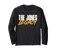 The Jones Legacy Bold Heritage Family Pride Design Long Sleeve T-Shirt