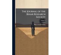 The Journal of the Bihar Research Society