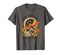 The Journey is Inward - Vintage 70s Meditation Art T-Shirt