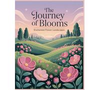The Journey of Blooms Enchanted Flower Landscapes Coloring Book: Calming Floral Scenery for Mindful Coloring · Peaceful Nature Landscapes with Large Flower Designs