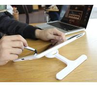The Joy Factory Klick Stand with Detachable Smart Cover Compatible Case for iPad 2 and New iPad 3rd Generation