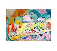 The Joy Of Life Henri Matisse Poster. Classic Art Painting Print, Art Exhibition Neutral Wall Art, Modern Minimalist Home Decor Picture, Archival Matte, A4 (Print Only) - 29.7x21cm