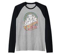 The Joy of Sukkot 3 Raglan Baseball Tee