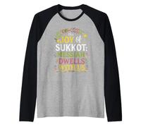 The Joy of Sukkot: Messiah Dwells with Us Raglan Baseball Tee