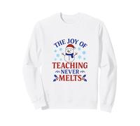 The Joy of Teaching Never Melts - Winter Classroom Spirit Sweatshirt