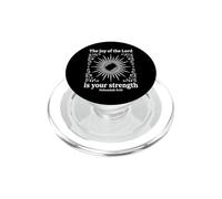 The Joy Of The Lord Bible Scripture Nehemiah 8:10 PopSockets PopGrip for MagSafe