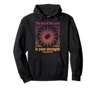 The Joy Of The Lord Bible Scripture Nehemiah 8:10 Pullover Hoodie