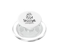 The Joy Of The Lord Is My Strength Scripture Nehemiah 8:10 PopSockets PopGrip for MagSafe