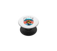 The Joy Of The Lord Is My Strength Scripture Retro Tropics PopSockets Adhesive PopGrip