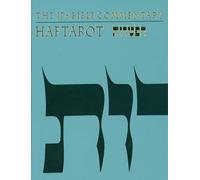 The JPS Bible Commentary: Haftarot: Haftarot : The Traditional Hebrew Text With the New Jps Translation