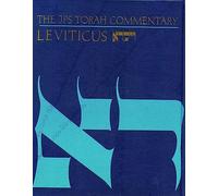 The JPS Torah Commentary: Leviticus: The Traditional Hebrew Text With the New JPS Translation