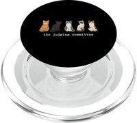 The Judging Committee Cat Lovers Judging Panel Pet Owner PopSockets PopGrip for MagSafe