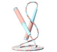 The jump rope has an adjusted length and tangle, so you can skip the rope fitness rope for kids and women
