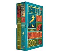 The Jungle Book By Rudyard Kipling & Peter Pan By J. M Barrie (Minalima Edition) 2 Books Collection Set