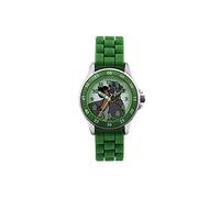 The Jungle Book Children's Digital Watch with Multicolour Dial Analogue Display and Green Rubber Strap JBK3007