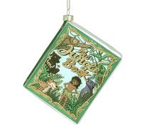 The Jungle Book Glass Book Christmas Tree Decoration Gisela Graham