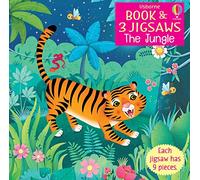 Usborne Book and 3 Jigsaws: The Jungle