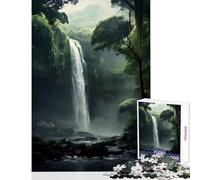 The Jungle WaterFall Jigsaw Puzzle for Adults 1000 Pieces Secret Santa Gifts Home Decoration Home Decoration Toys for 14+ Puzzle Game Offered (50x75cm)