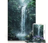 The Jungle WaterFall Jigsaw Puzzles 1000 Pieces for Teenagers Think Game Peaceful Time Quality Edge Perfect Present (38x52cm)
