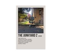 The Junkyard 2 By Penelope Scott Singer Music Cover Poster 1 Canvas Poster Wall Art Decor Print Picture Paintings for Living Room Bedroom Decoration Unframe:16x24inch(40x60cm)