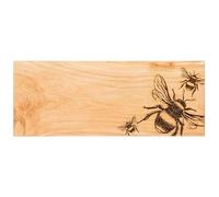 The Just Slate Company Bee Large Oak Serving Board
