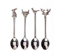 The Just Slate Company Country Animals Set of 4 Spoons