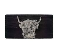 Slate Table Runner - Highland Cow Selbrae House Dark Grey 1 Pack