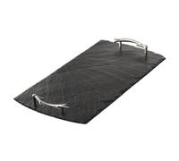 The Just Slate Company Large Serving Tray with Antler Handles