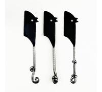 The Just Slate Company Mouse Set of 3 Cheese Knives