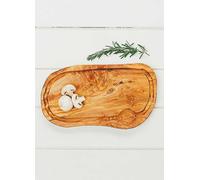 The Just Slate Company Olive Wood Carving Board with Groove 35 cm Olive