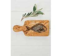 The Just Slate Company Olive Wood Handled Cheese Board - Snapper Olive