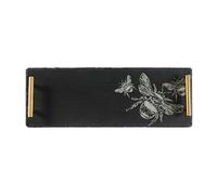 Slate Serving Tray - Small - Bee - Gift Boxed Selbrae House Dark Grey 1 Pack