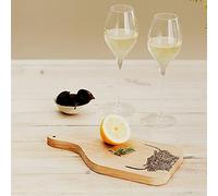 The Just Slate Company Small Etched Highland Cow Oak Hanging Paddle JS/SO/HPS/HC