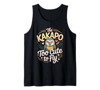 The Kakapo Too Cute to Fly Parrot Wildlife Tank Top