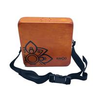 The Kandu Mashbox - is the first-ever wearable drum shaker,small Cajon designed to meet the needs of every percussionist-natural (Nut Brown)