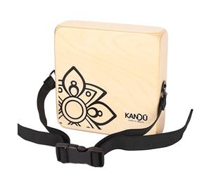 The Kandu Mashbox - is the first-ever wearable drum shaker,small Cajon designed to meet the needs of every percussionist-natural (Natural)