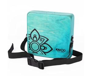 The Kandu Mashbox - is the first-ever wearable drum shaker,small Cajon designed to meet the needs of every percussionist (Blue)