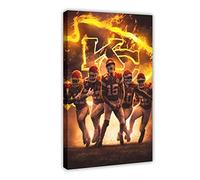 The Kansas City Chiefs of The National Football League (NFL) Dormitory Bedroom Wall Art Deco Poster Canvas Poster Bedroom Decor Sports Landscape Office Room Decor Gift Frame-style 08x12inch(20x30cm)