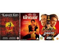 The Karate Kid 6 Movie Collection DVD - The Karate Kid 1-4 DVD / The Karate Kid [2010] / Karate Kid: Legends DVD - The Karate Kid Complete Collection DVD
