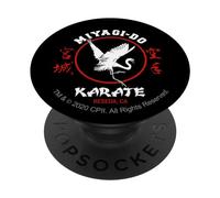 The Karate Kid Miyagi-Do Karate with Crane 2 Color Movie PopSockets Adhesive PopGrip