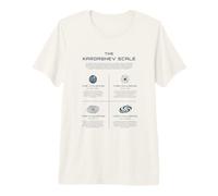 The Kardashev Scale Science Energy Civilization Type Premium T-Shirt