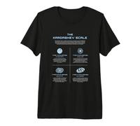 The Kardashev Scale Science Energy Civilization Type Premium T-Shirt