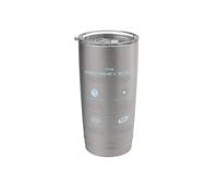 The Kardashev Scale Science Energy Civilization Type Stainless Steel Insulated Tumbler