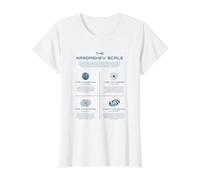 The Kardashev Scale Science Energy Civilization Type Value Graphic T-Shirt, Women, White, XS
