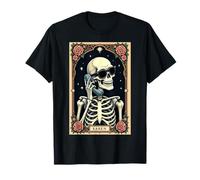 The Karen Tarot Card Skeleton Meme, Funny Spooky Halloween T-Shirt