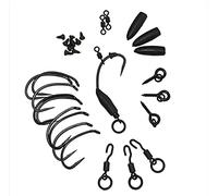 The Keen Angler - Hooks - Carp Fishing - Gardner Ronnie Rig Kit - 4 - Barbed