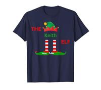 The keith Elf Funny Christmas Pajama Family Matching Elf t-s T-Shirt