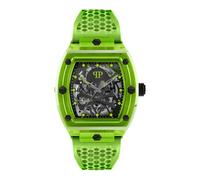 The $keleton Crystal - male - Philipp Plein - Watches - Green - ONE SIZE - Accessories ONE SIZE