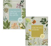 The Kew Gardener’s Guide to Growing House Plants, Growing Herbs 2 Books Collection Set