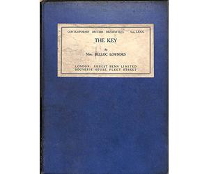 The key,: A love drama in three acts, (Contemporary British dramatists)